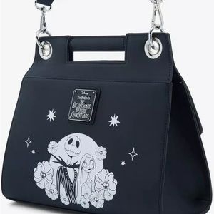 Loungefly Disney The Nightmare Before Christmas Spiral Hill Silhouette H…